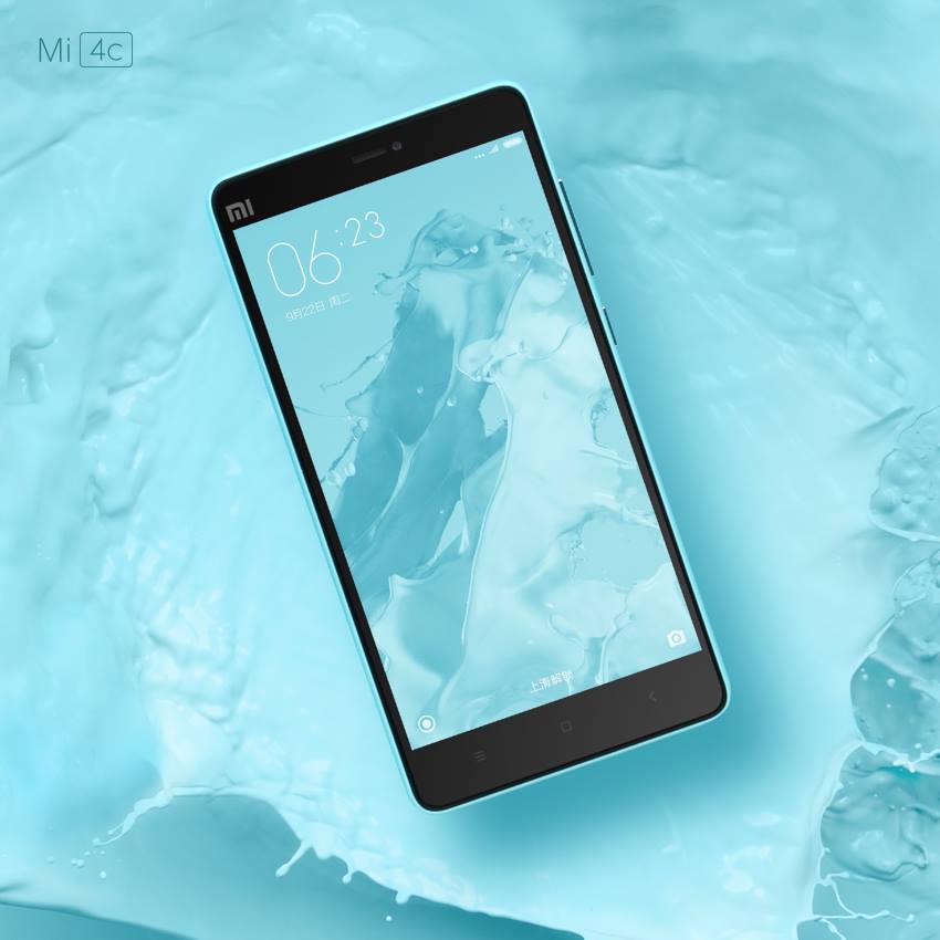 Xiaomi Mi 4c front blue