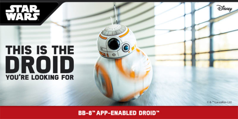 Sphero Star Wars BB-8 Smartphone Controlled Robotic Ball