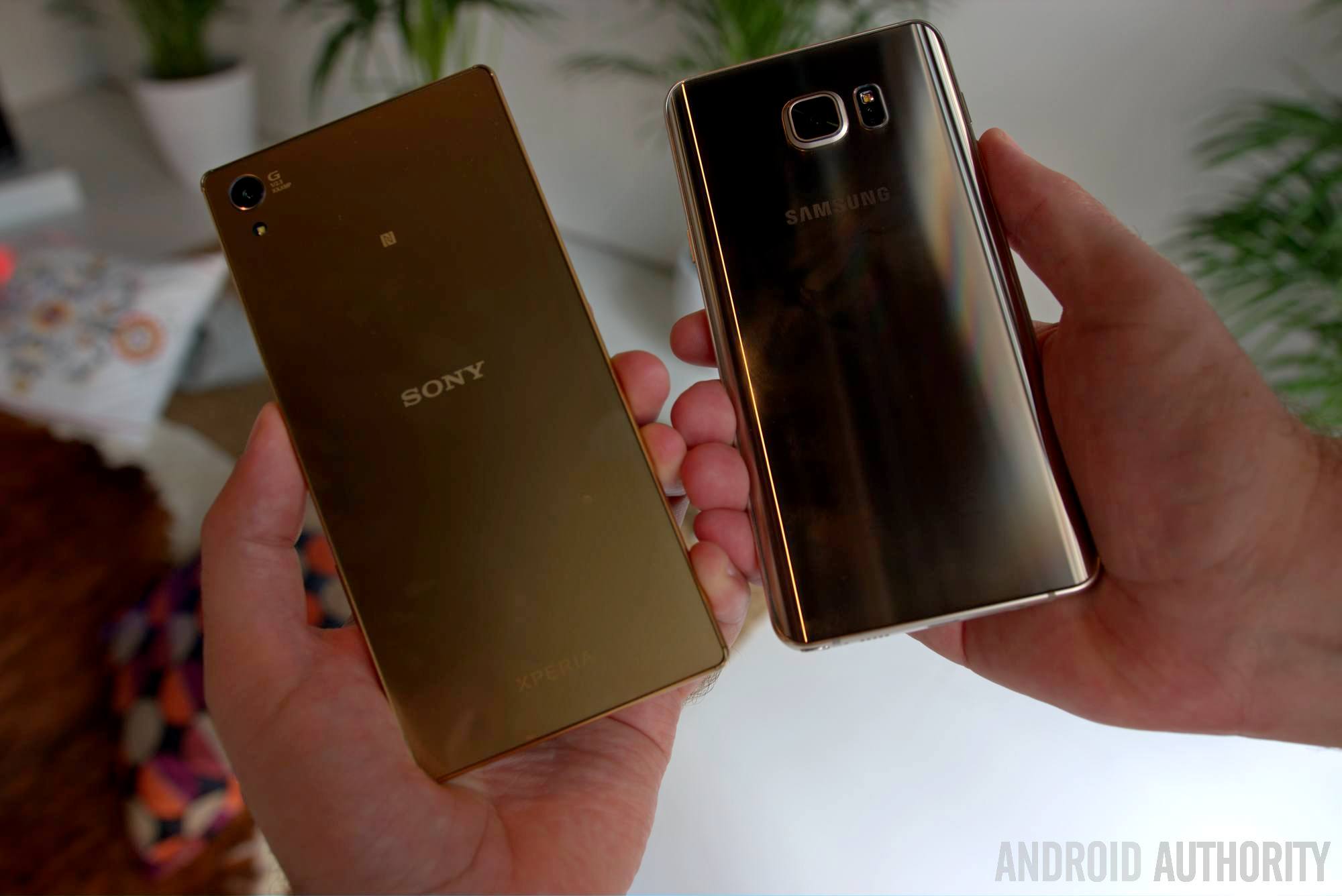 sony xperia z5 premium vs galaxy Note 5 aa 3