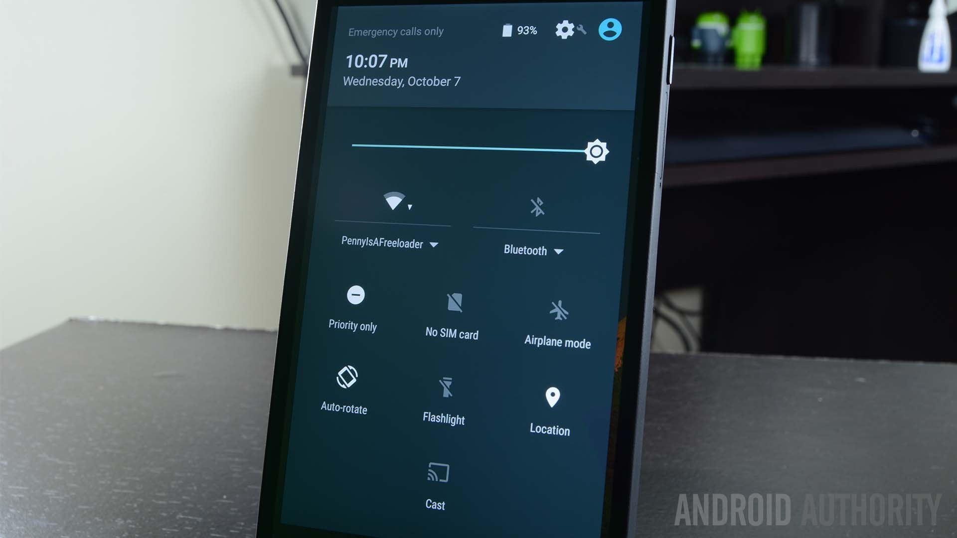 Android Marshmallow Quick Settings
