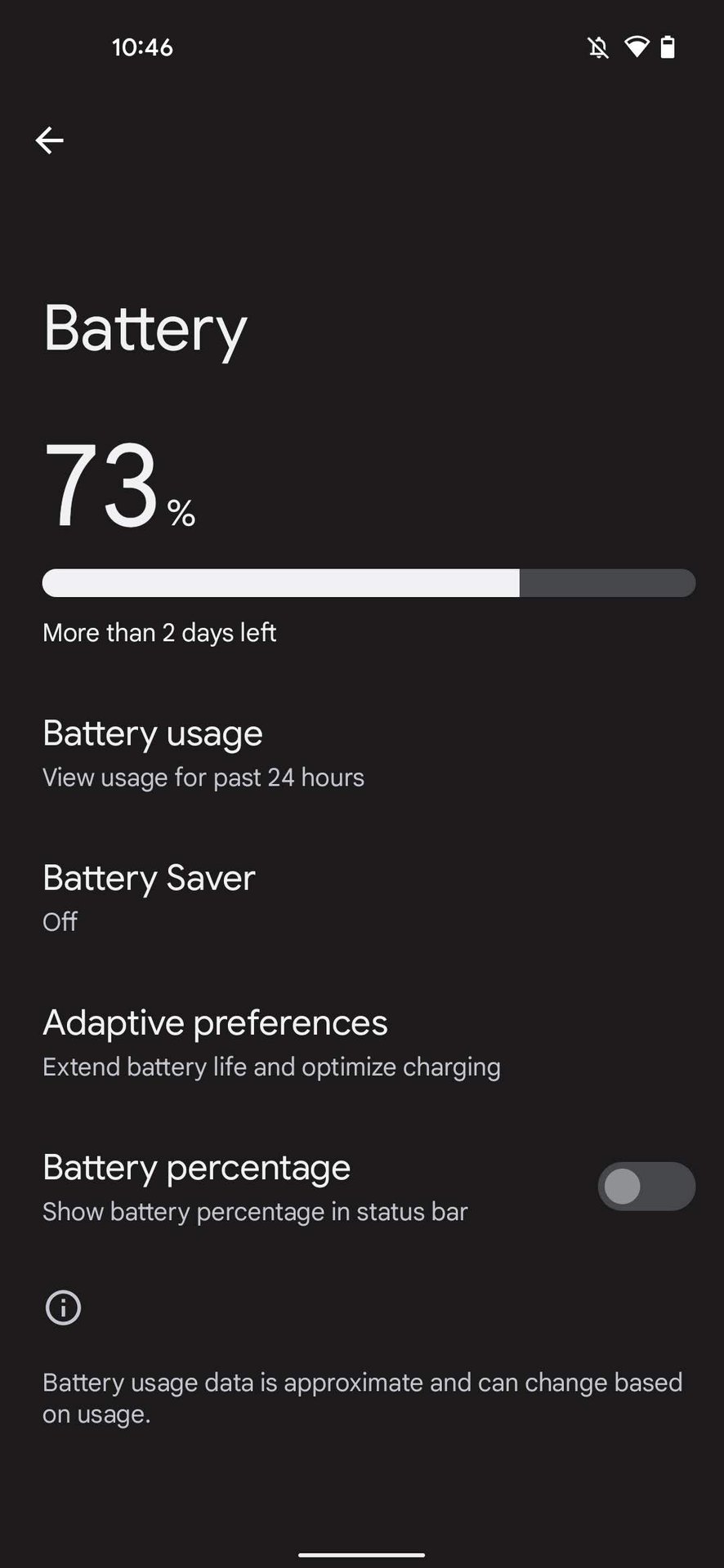 How to check battery usage on Android 2