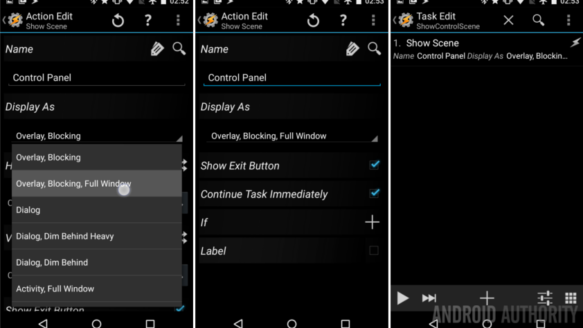 Flyselskaber drag skøjte Build a custom control panel using Tasker Scenes - Android customization -  Android Authority