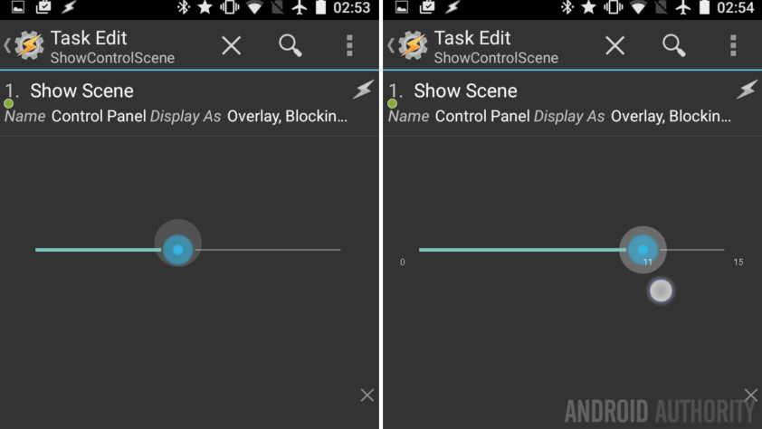 Flyselskaber drag skøjte Build a custom control panel using Tasker Scenes - Android customization -  Android Authority