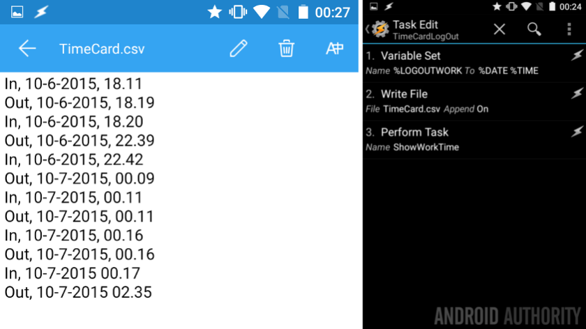 Build an automated time card for work, school or... whatever, part 1 ...