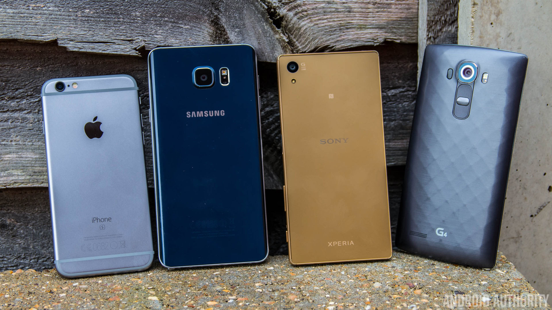 lg g4 vs iphone 6s vs galaxy note 5 vs xperia z5