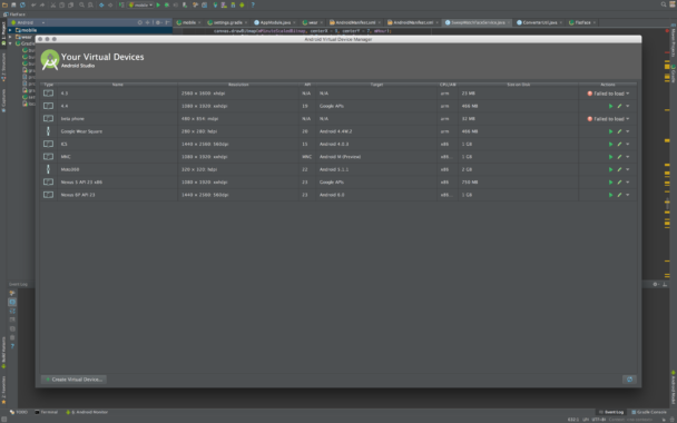 Android virtual devices: AVD Manager versus Genymotion