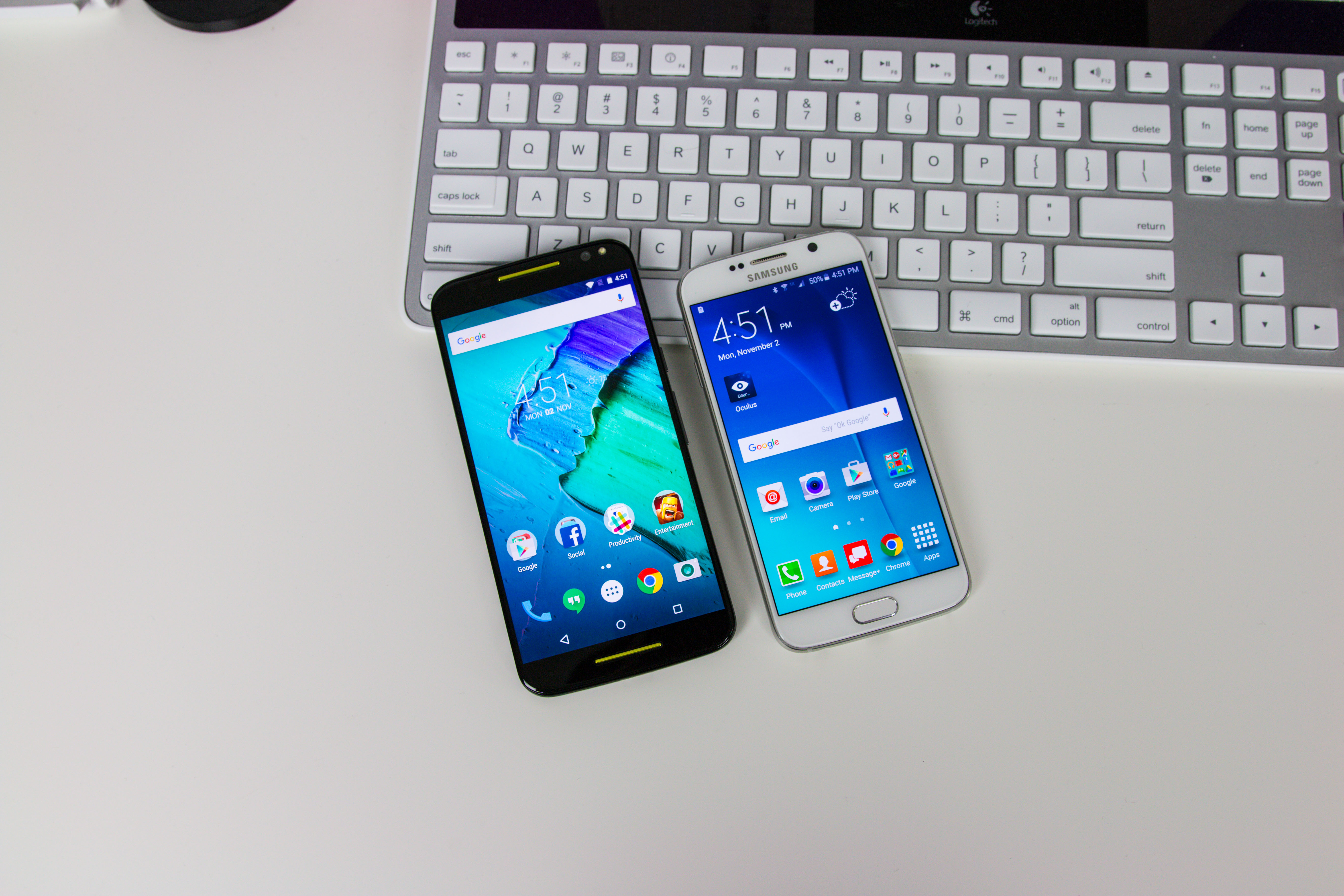 Moto X Pure Edition VS Samsung Galaxy S6-1