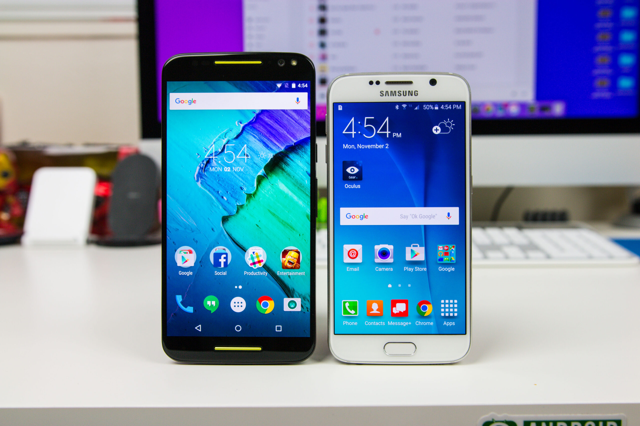 Moto X Pure Edition VS Samsung Galaxy S6-7