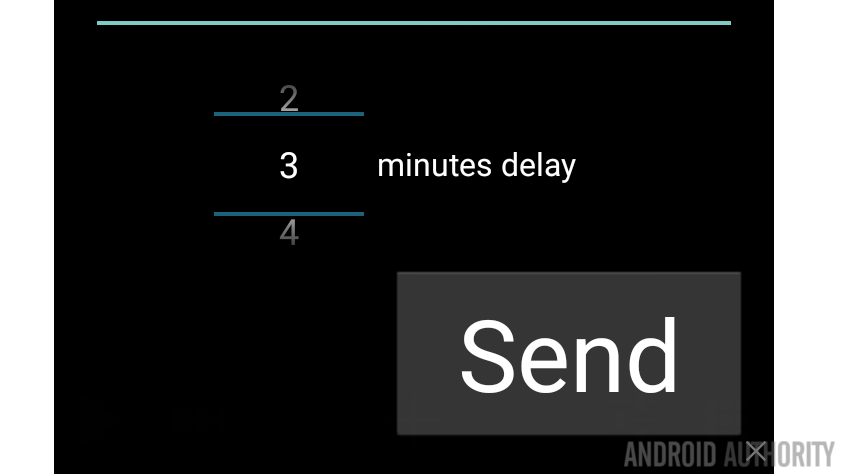 a delayed SMS message with Android customization - Android Authority