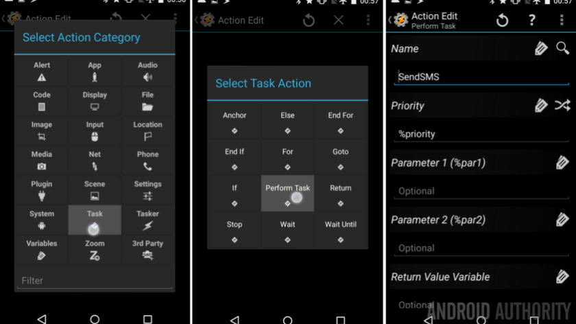 Schedule a delayed SMS message with Tasker - Android customization ...