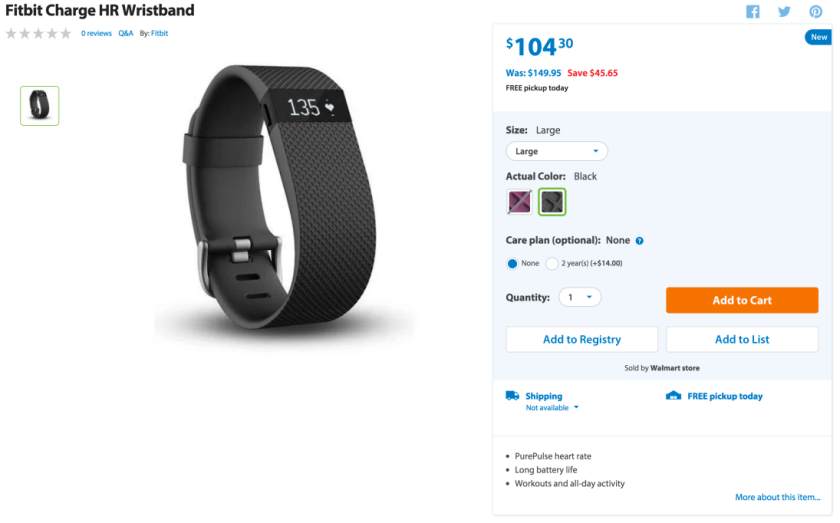 cheap fitbit charge