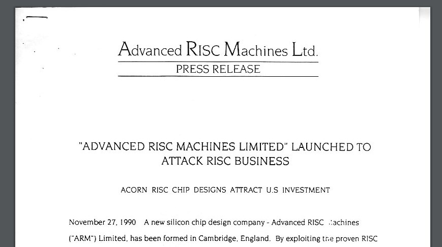 ARM-first-press-release