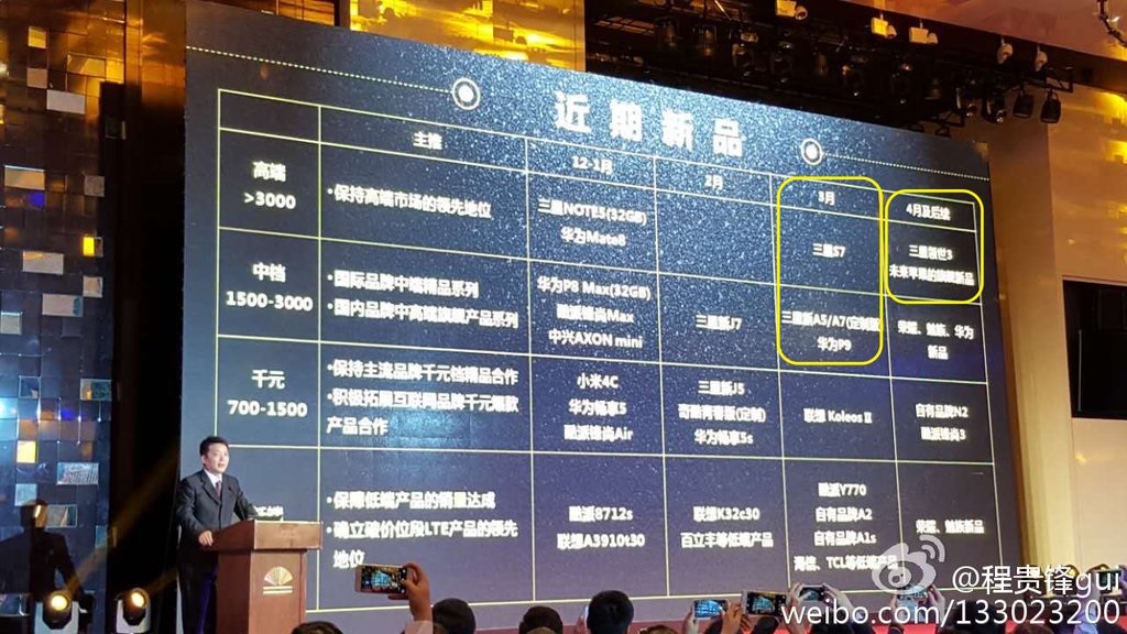 Galaxy S7 March release China Mobile