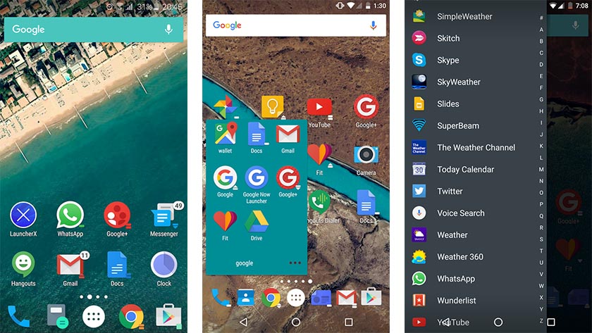 Launcher X Android Apps Weekly