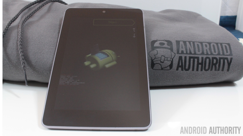 Nexus 7 Android Authority hoodie fastboot recovery