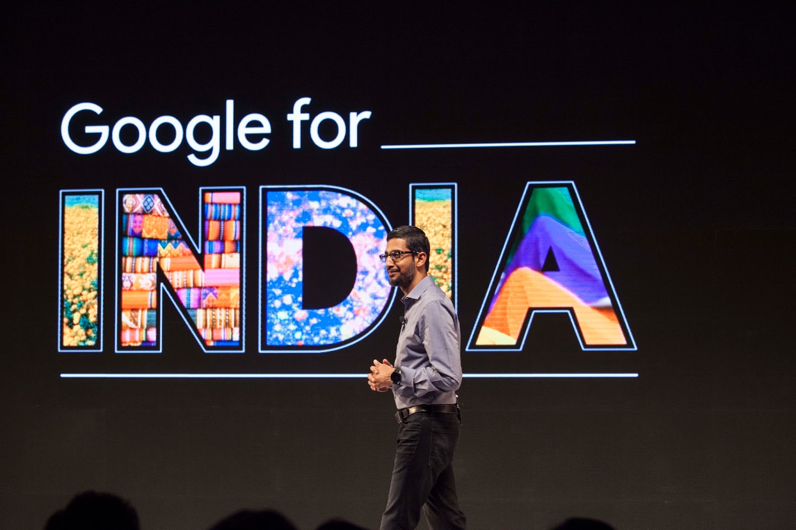 Sundar Pichai Google for India
