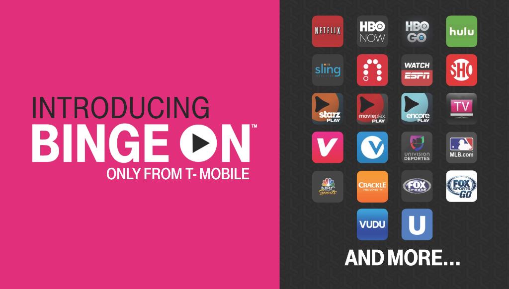 t-mobile binge on