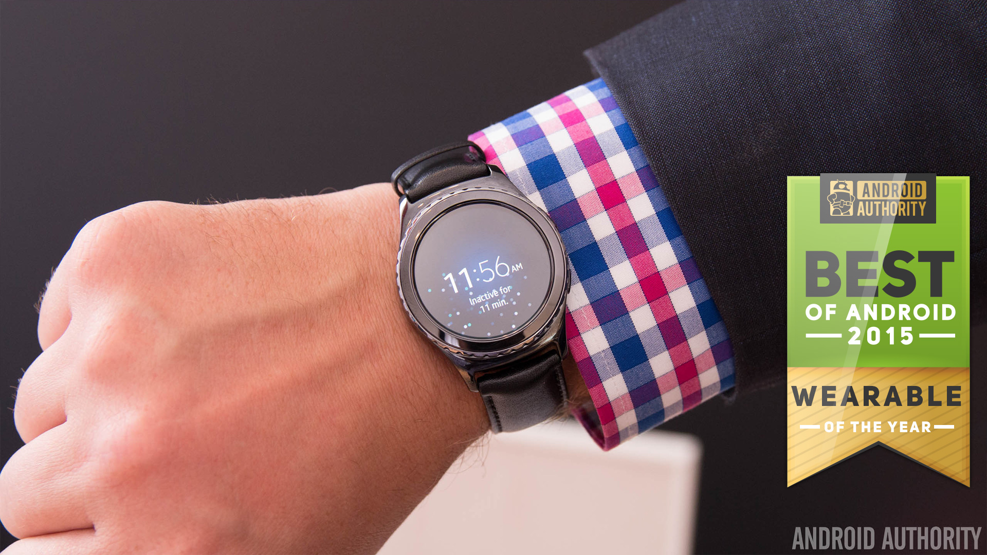 wearable of the year 2015 - Samsung Gear S2