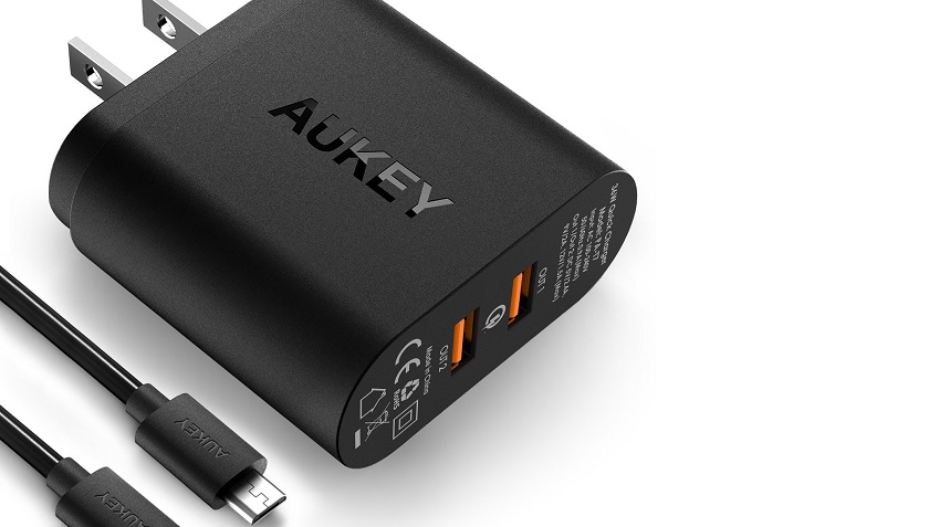 AUKEY 32W Quick Charge 2.0 Wall Charger