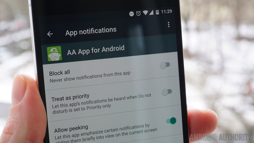 Android Authority Marshmallow notifications