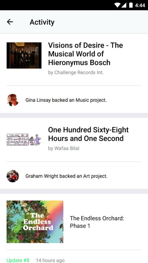 Kickstarter finally launches an official app on Android - Android Authority