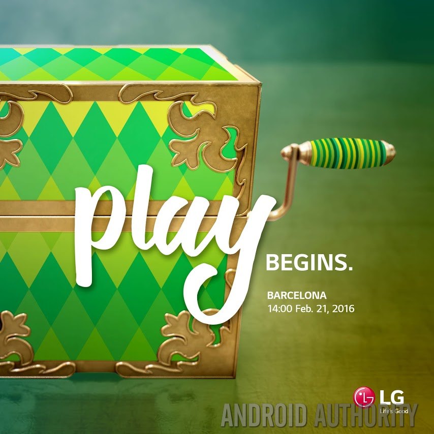 LG MWC 2016 invite Play begins
