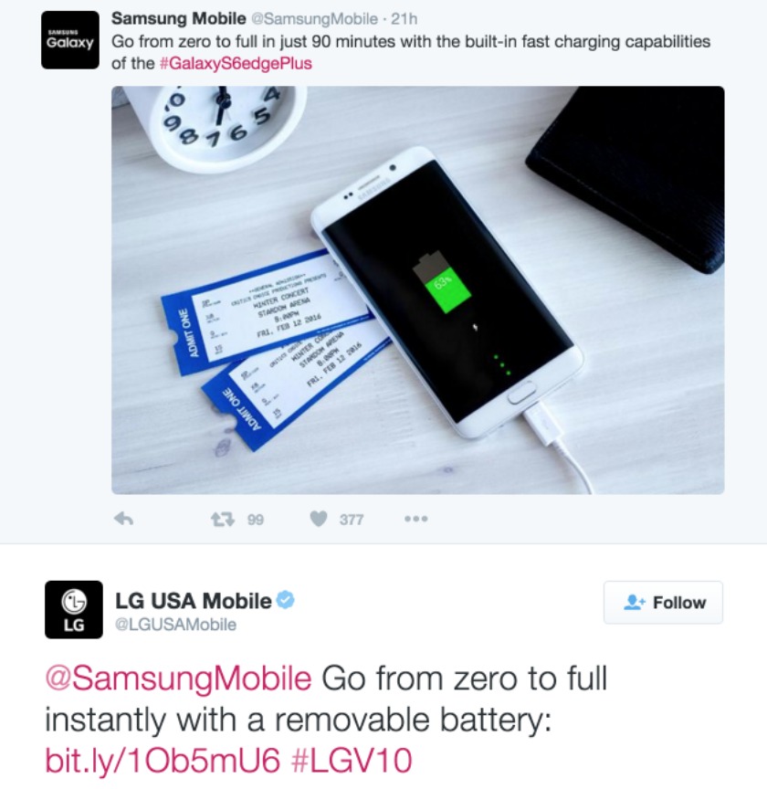 LG USA Mobile Twitter