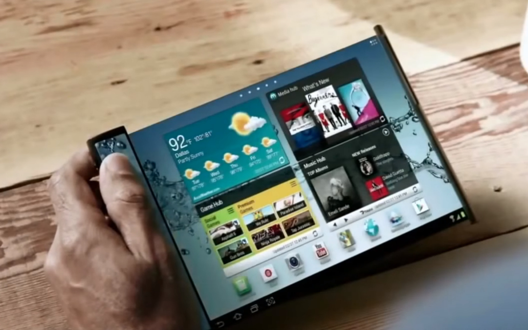 Samsung rollable tablet