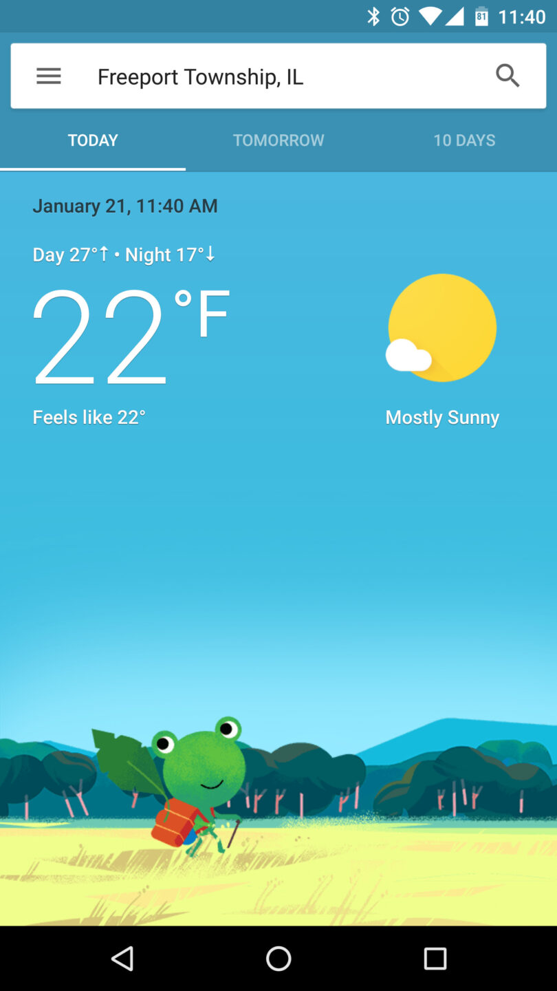 Google now rolling out a redesigned weather experience on Android