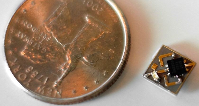 Energous' tiny receiver chip