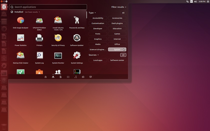 Unity, Ubuntu default desktop environment