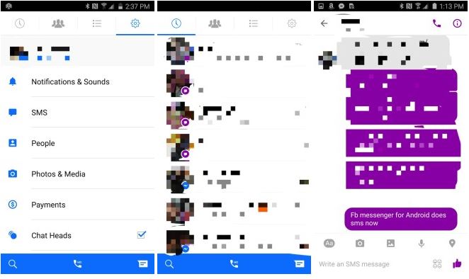 messenger sms2