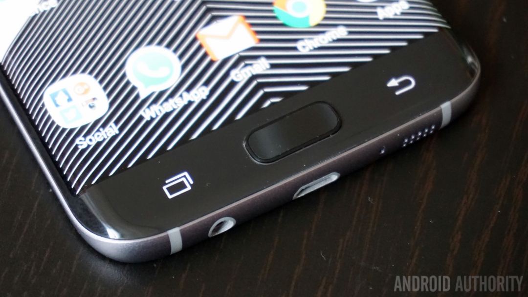 Galaxy S7 Edge capcitive buttons
