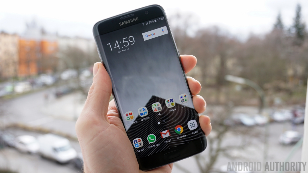Galaxy S7 home screen teaser