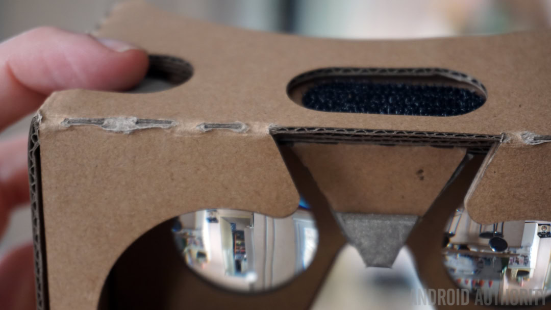 Google Cardboard button