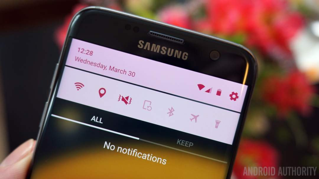 Samsung Good Lock notifications tray