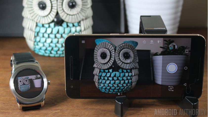 Android Wear Google camera remote 1