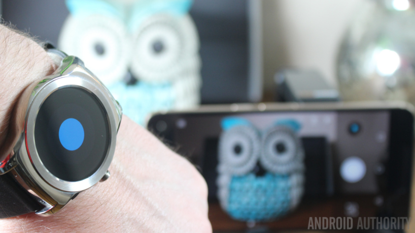 Android Wear Google camera remote