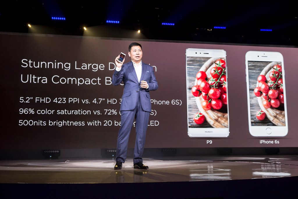 Huawei P9 display