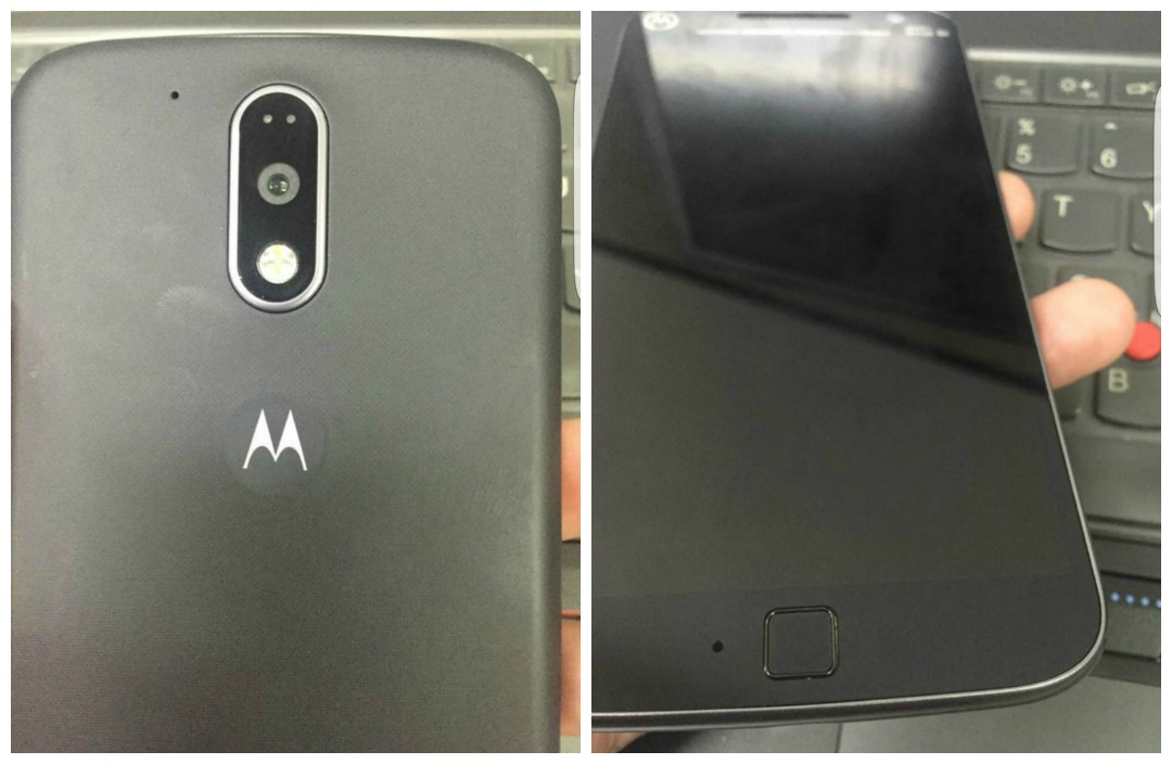 Moto G4 front and back leak