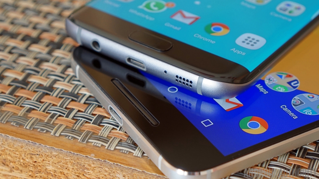 Nexus 6P vs Samsung Galaxy S7 Edge speakers