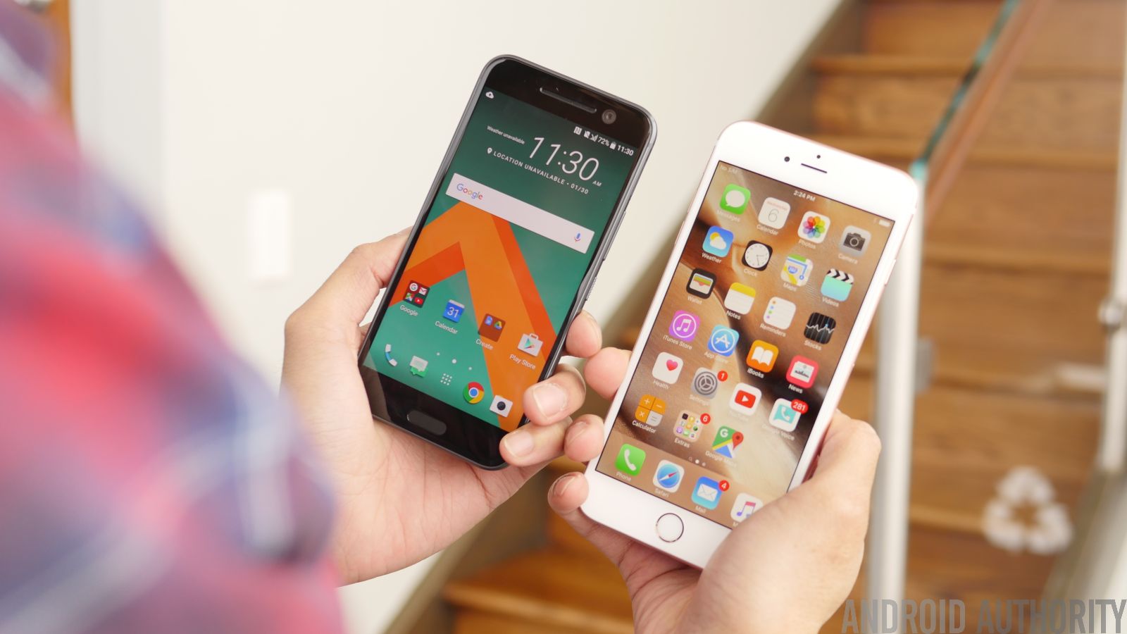 HTC 10 vs iPhone 6S &amp; Plus 11