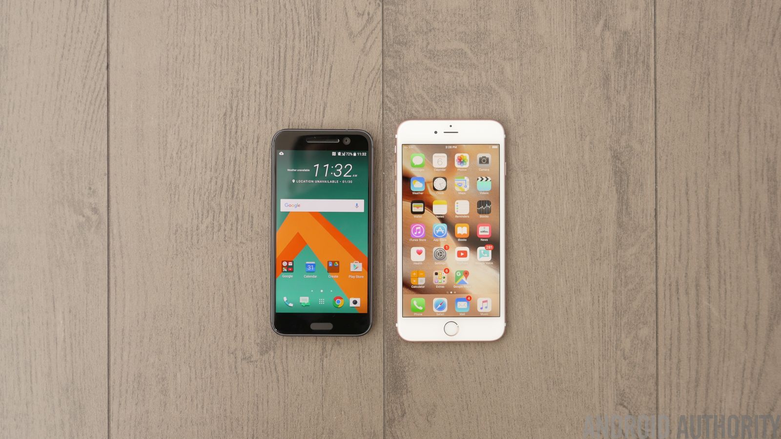 HTC 10 vs iPhone 6S &amp; Plus 9