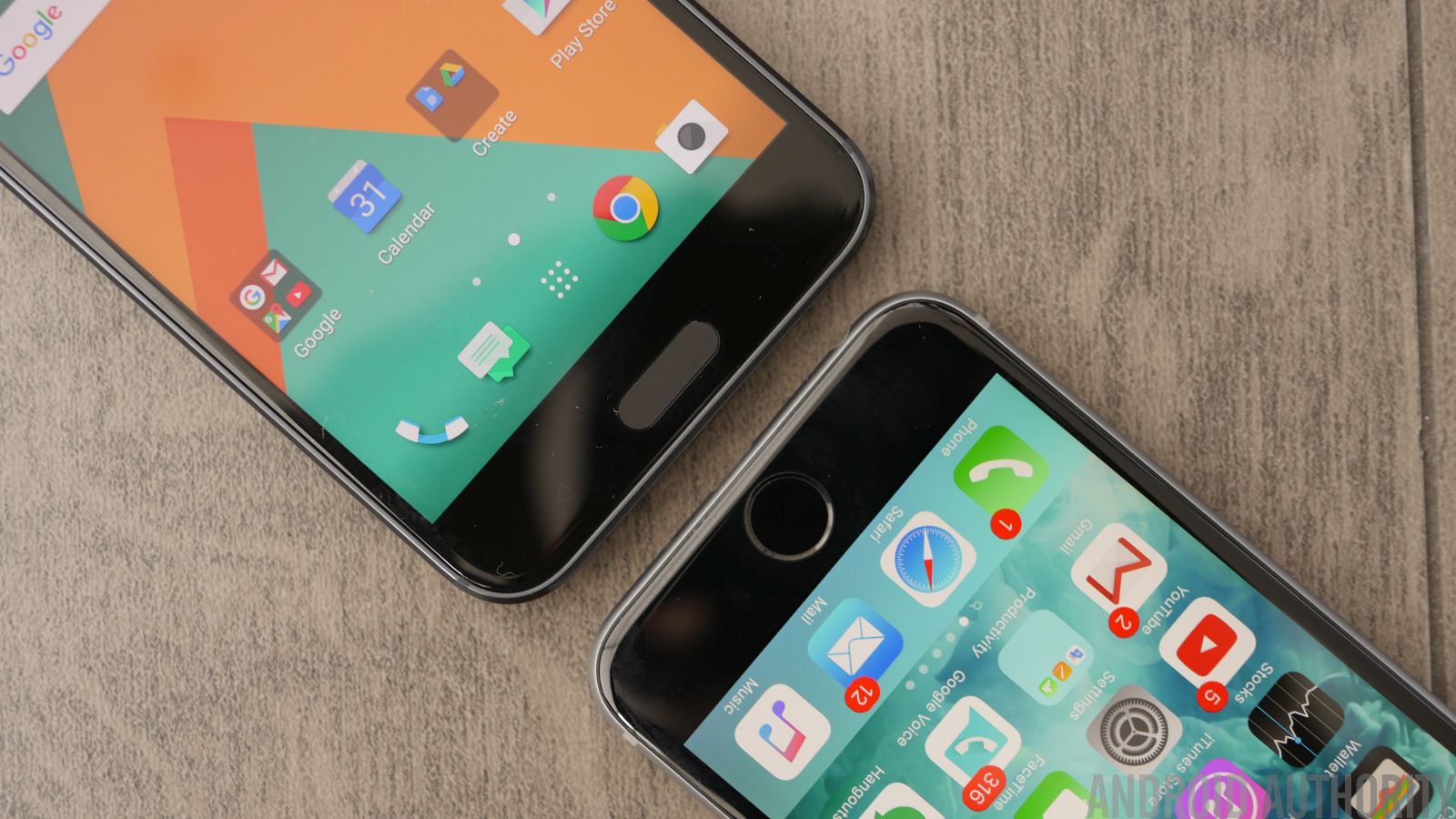 HTC 10 vs iPhone 6S &amp; Plus 2