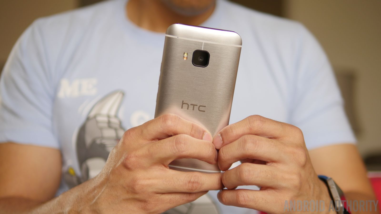 The HTC One M9.