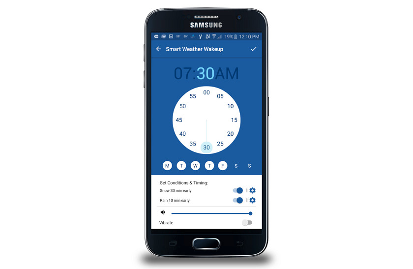 Samsung Weather Channel app
