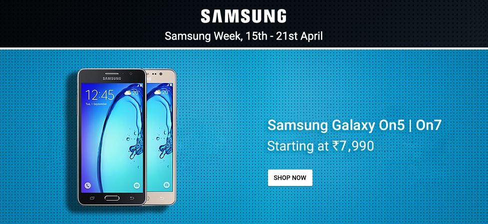 Samsung Week Flipkart discounts