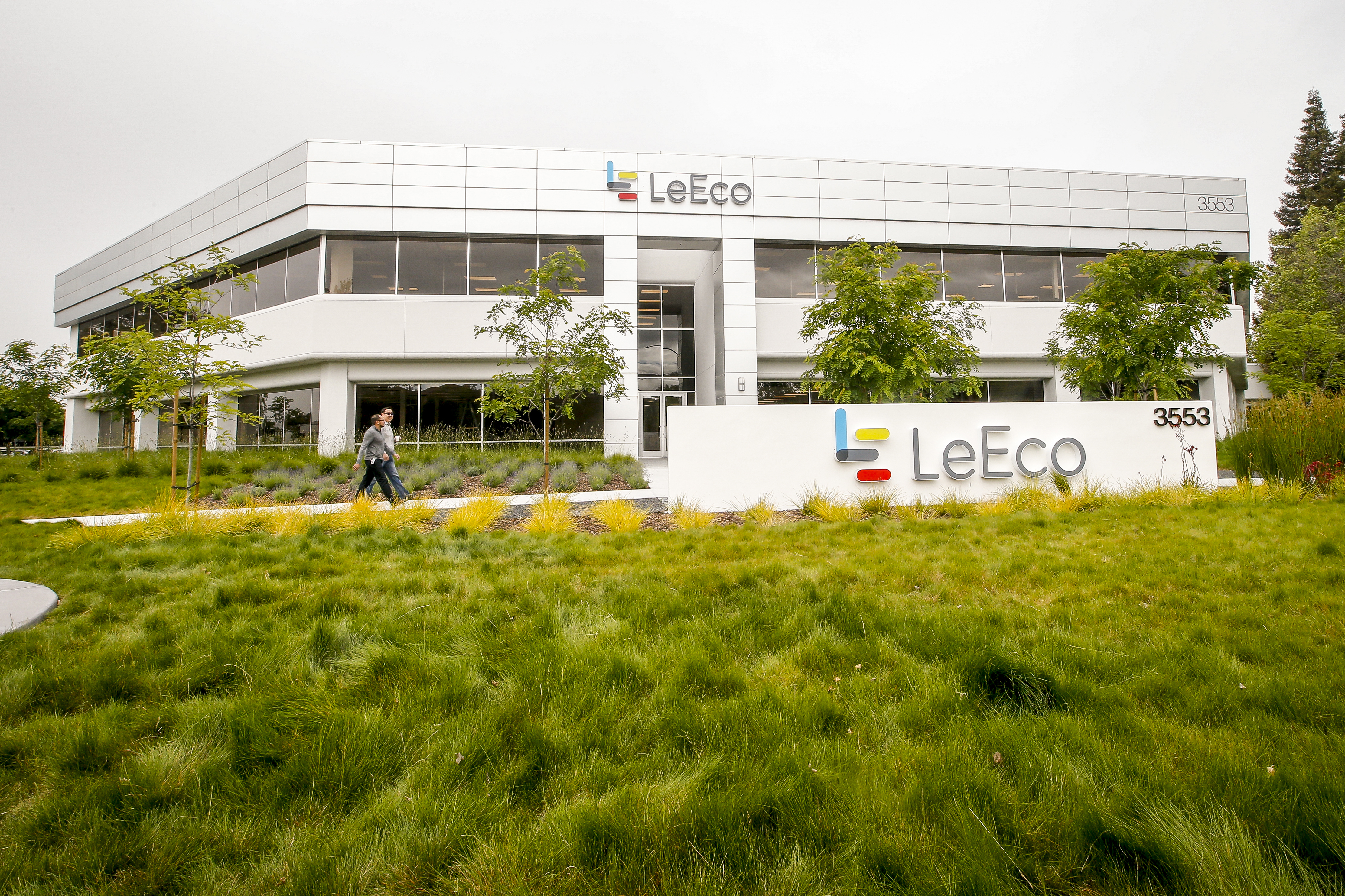 Exterior view of LeEco Headquarters on Wednesday, April 27, 2016, in San Jose, Calif. (Photo by Tony Avelar/Invision for LeEco/AP Images)