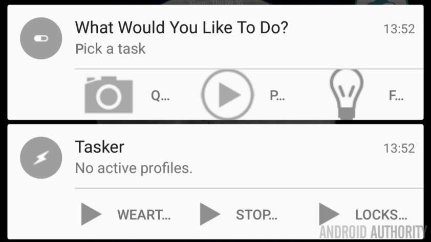 Tasker Android Wear