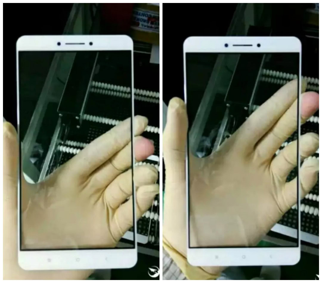 Xiaomi Max display glass leak